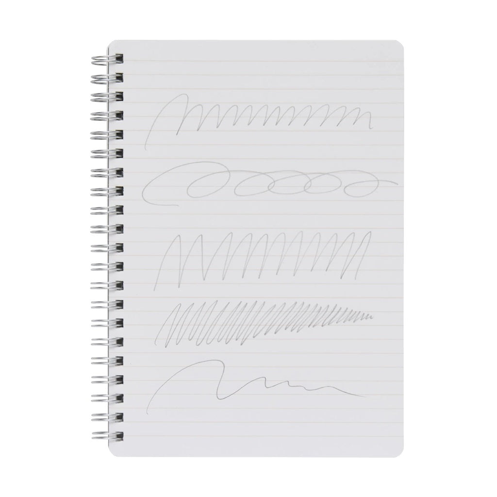 Yellow Wirebound Notebook