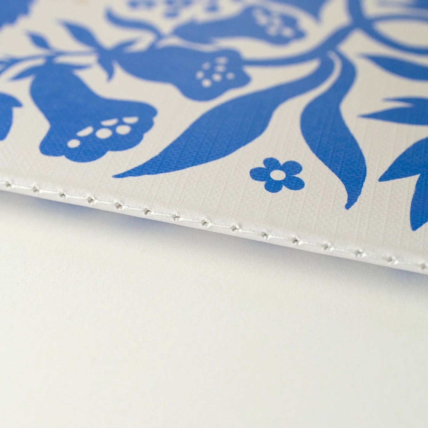 Blue Floral Monthly Planner