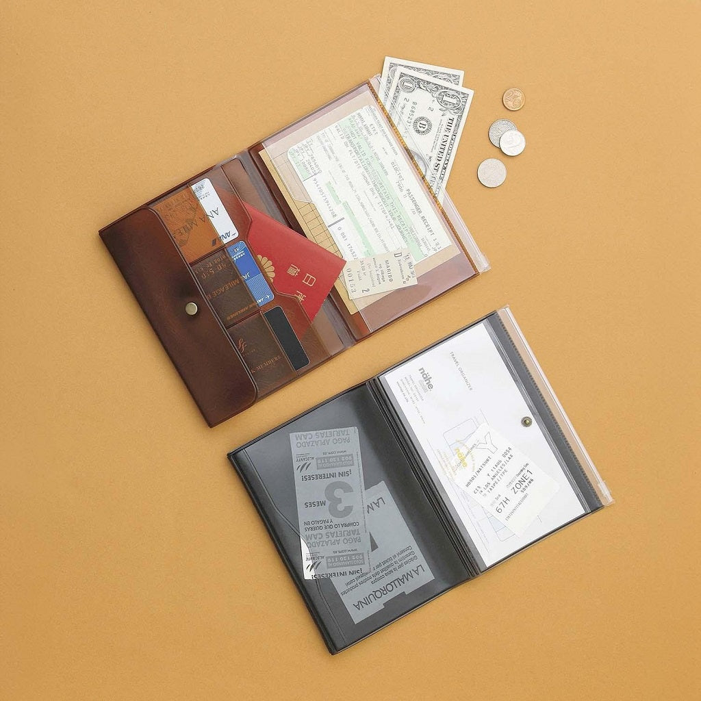 Clear Grey Travel Organizer