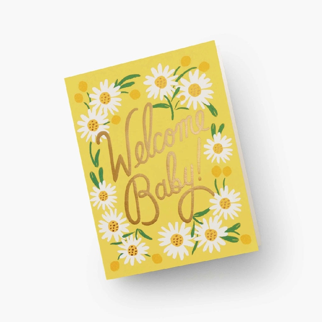 Daisy Baby Card