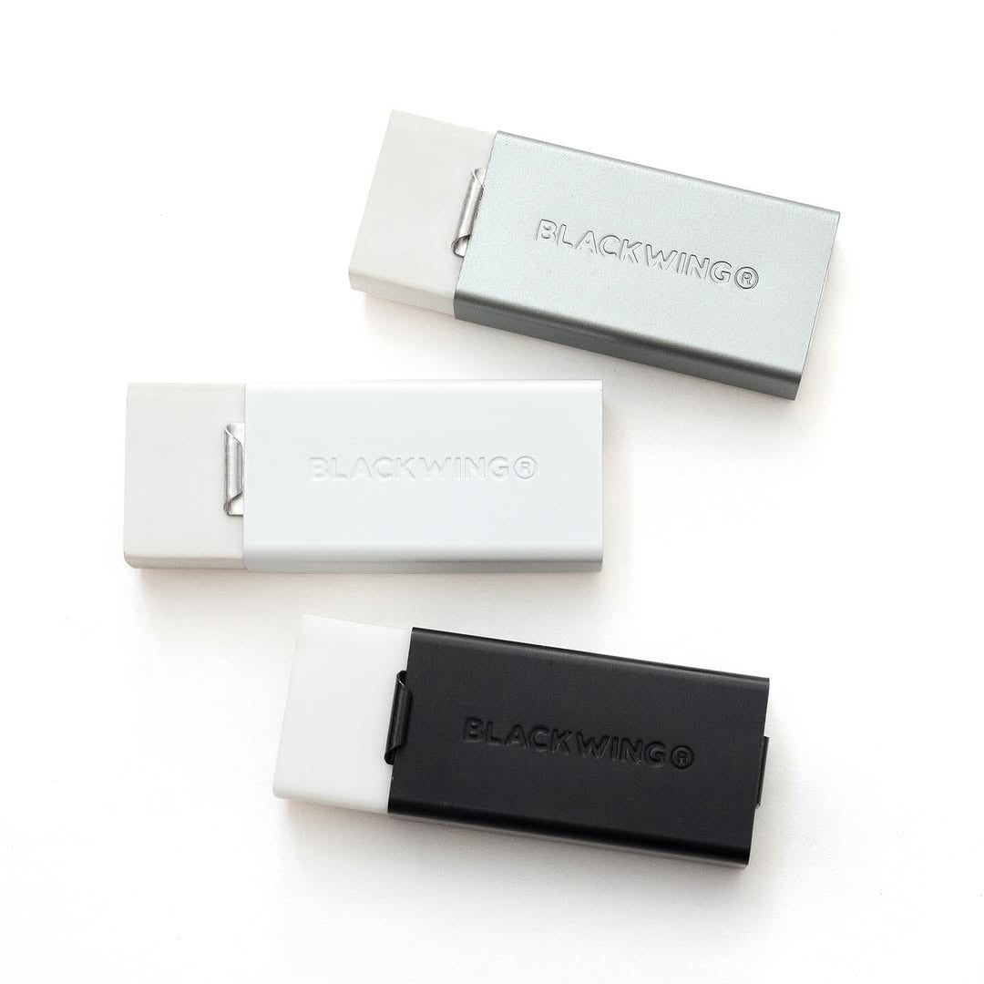 White Handheld Eraser