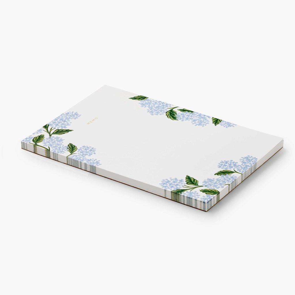 Hydrangea Memo Pad