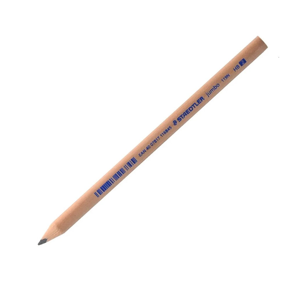 Jumbo Triangular Natural Pencils & Eraser