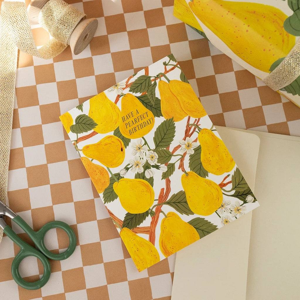 Pearfect Birthday Card
