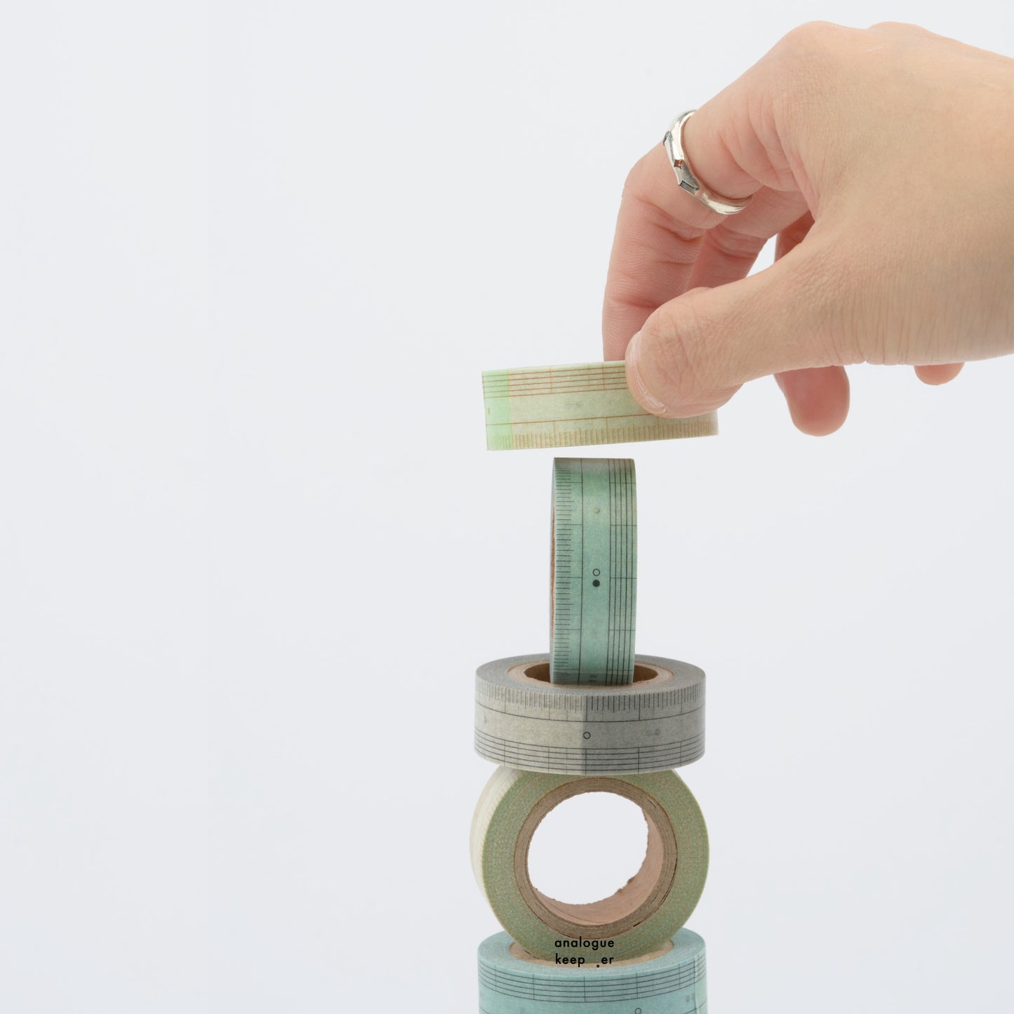 Rainy Day Ruler Masking Tape