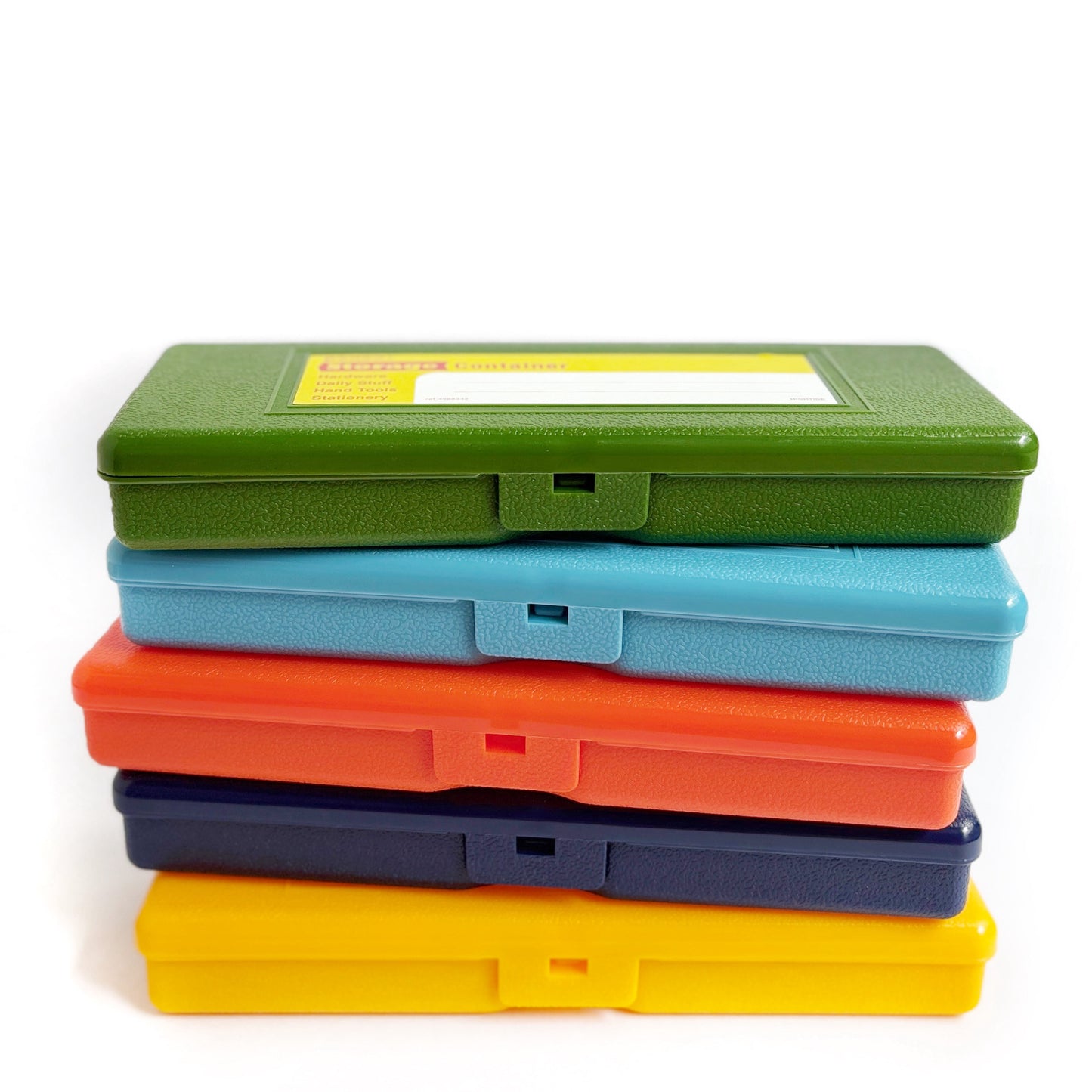 Orange Storage Container Pencil Case