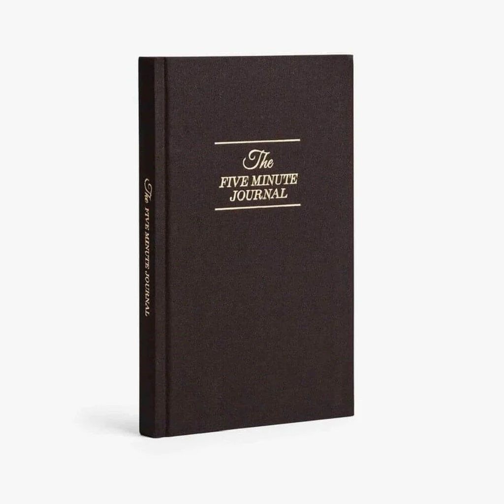 The Bold Black Five Minute Journal