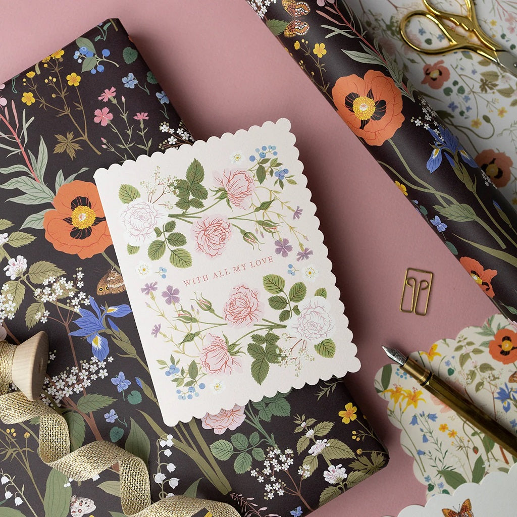 With All My Love Card