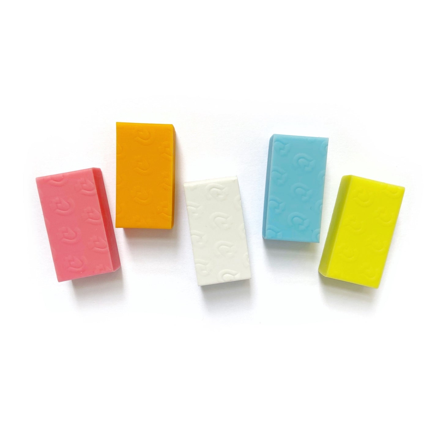 Assorted Mini Neon Erasers