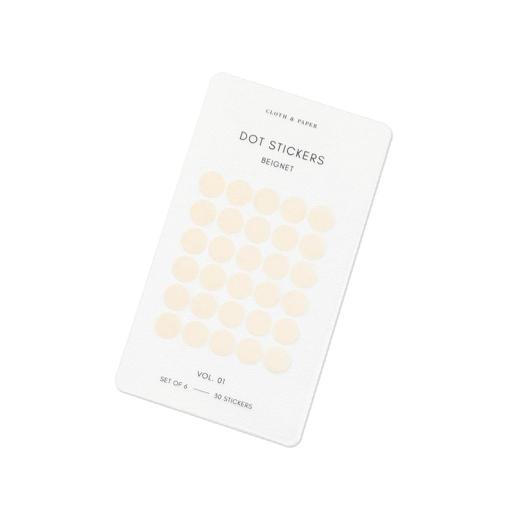 Beignet Mini Shape Sticker Set