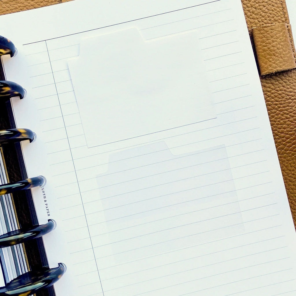 Blanc Tab Sticky Note Set