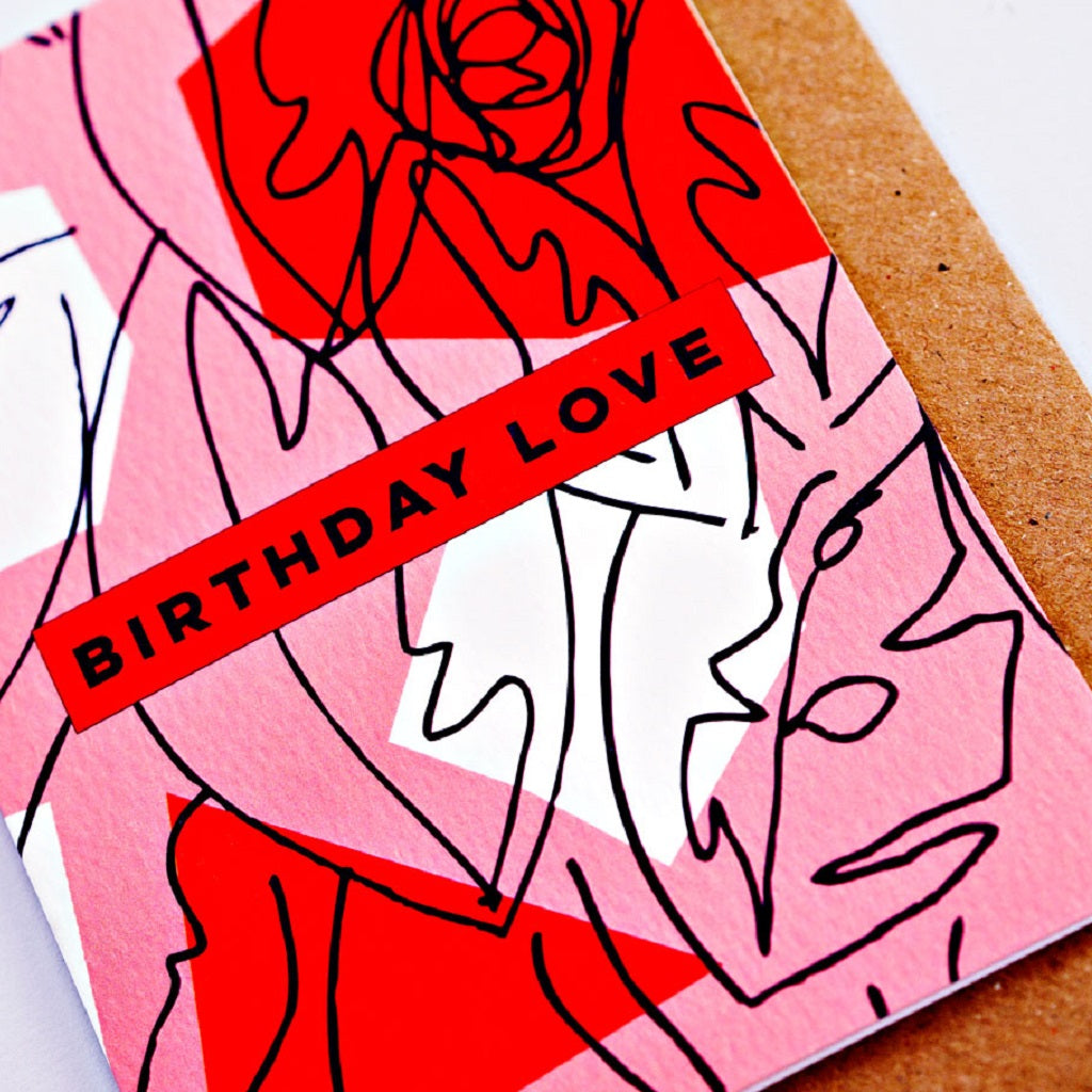 Botanic Birthday Card