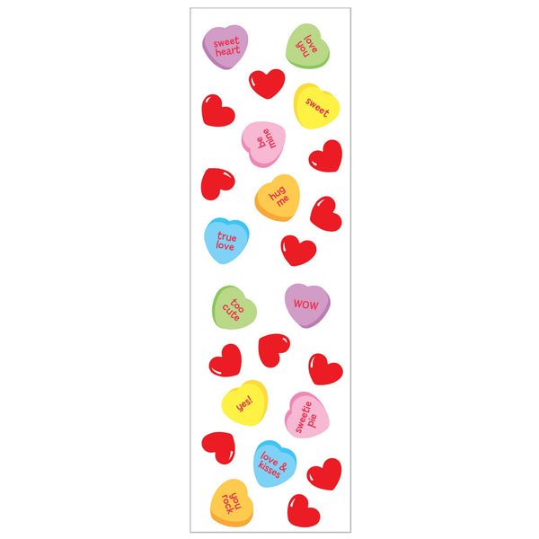 Creative Converting Stickers, Candy Hearts
