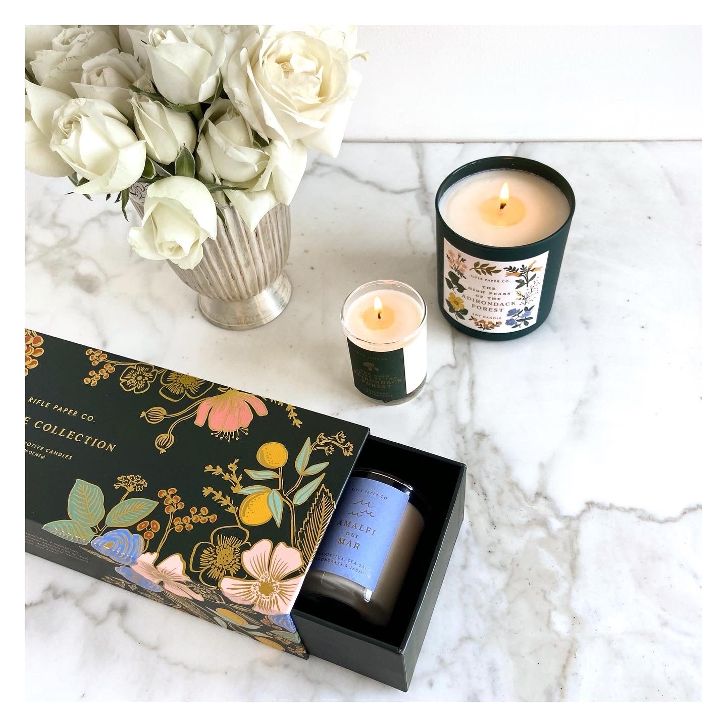 The High Peaks of the Adirondacks Forest Candle