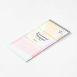 Colour Block Assorted Notepad