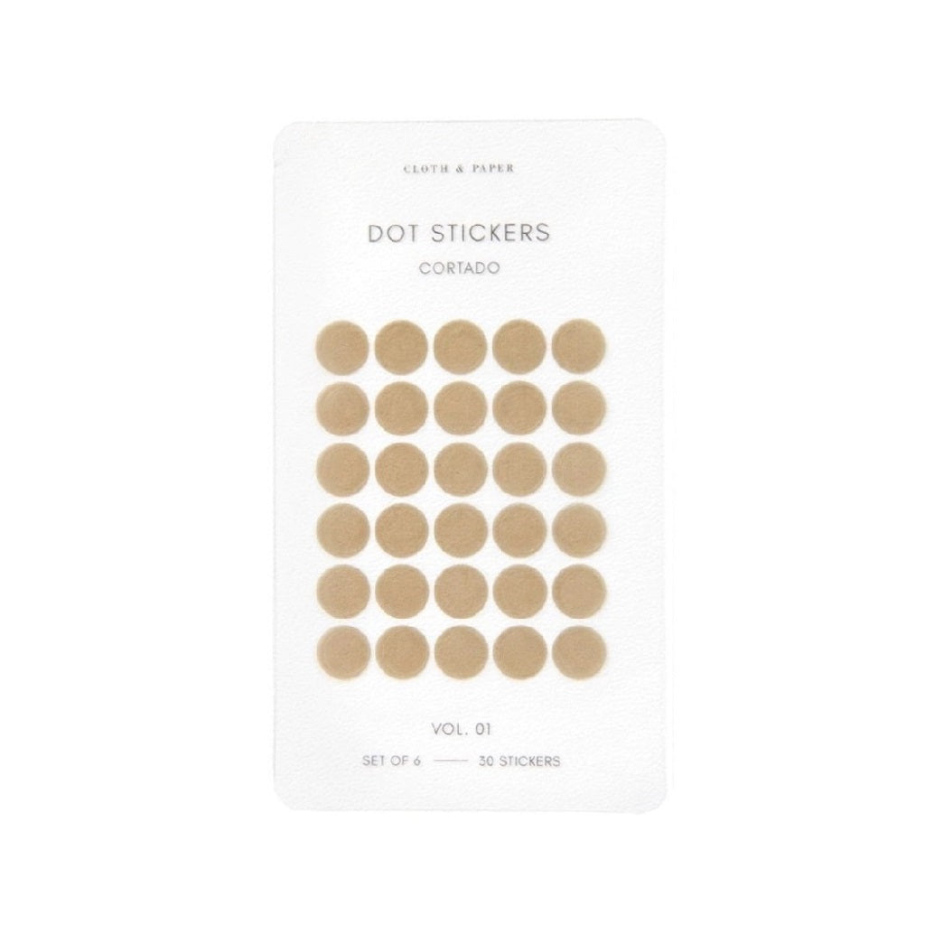 Cortado Mini Shape Sticker Set