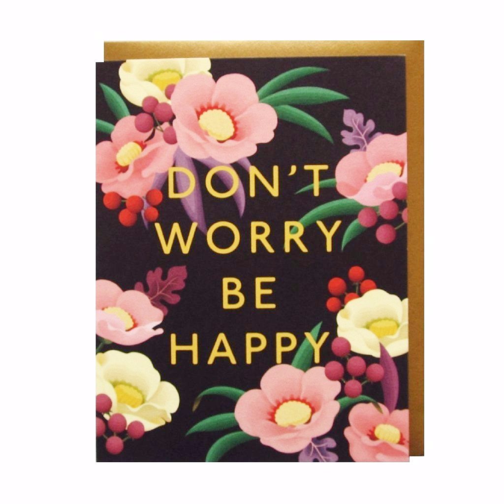 Don't Worry Be Happy Card
