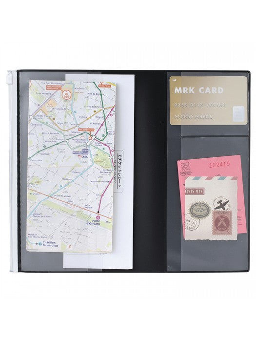 Neon Yellow Storage Travel Wallet