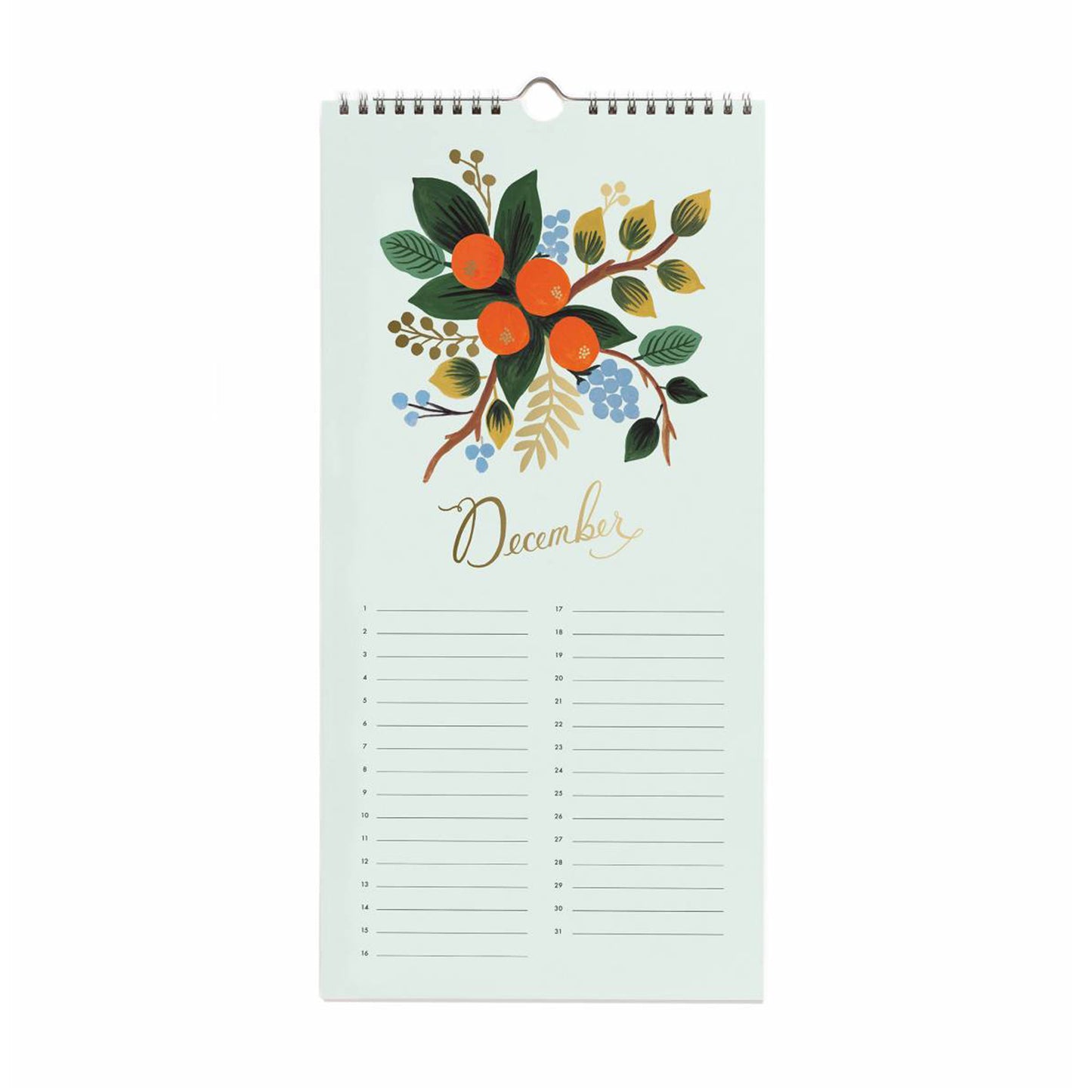 Floral Celebration Calendar