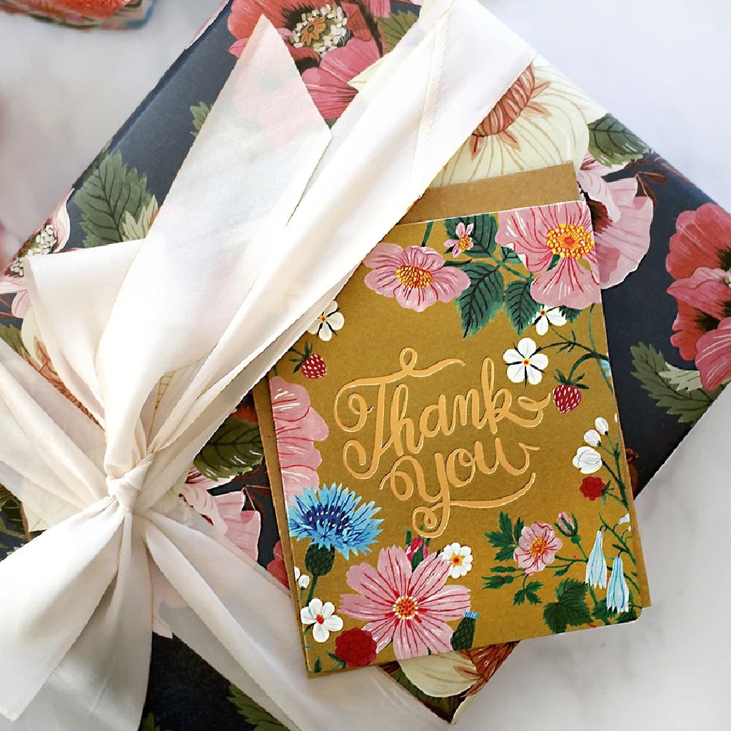 Folk Thank You Card