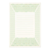 Frame Stitch Letter Pad