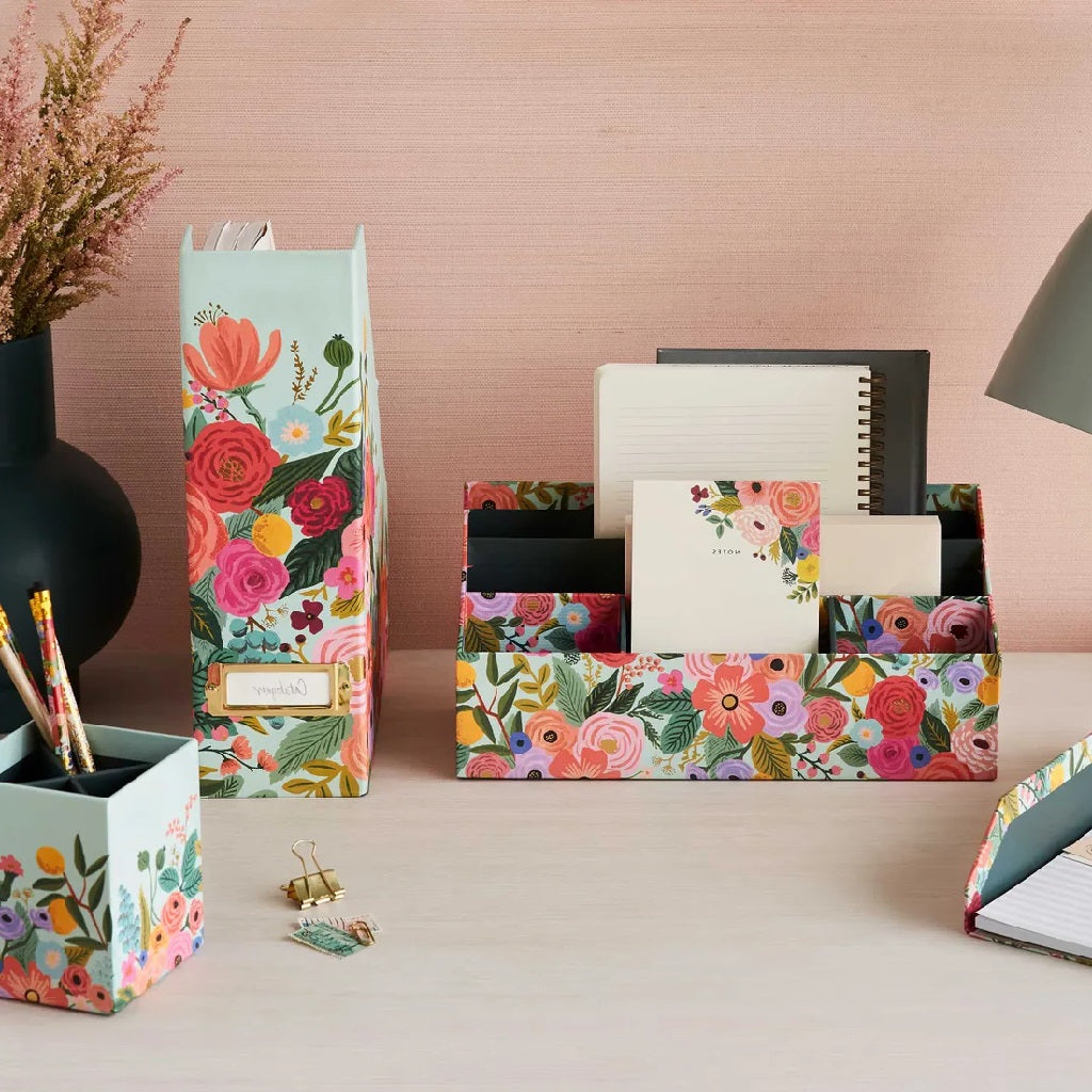 Garden Party Desk Organizer