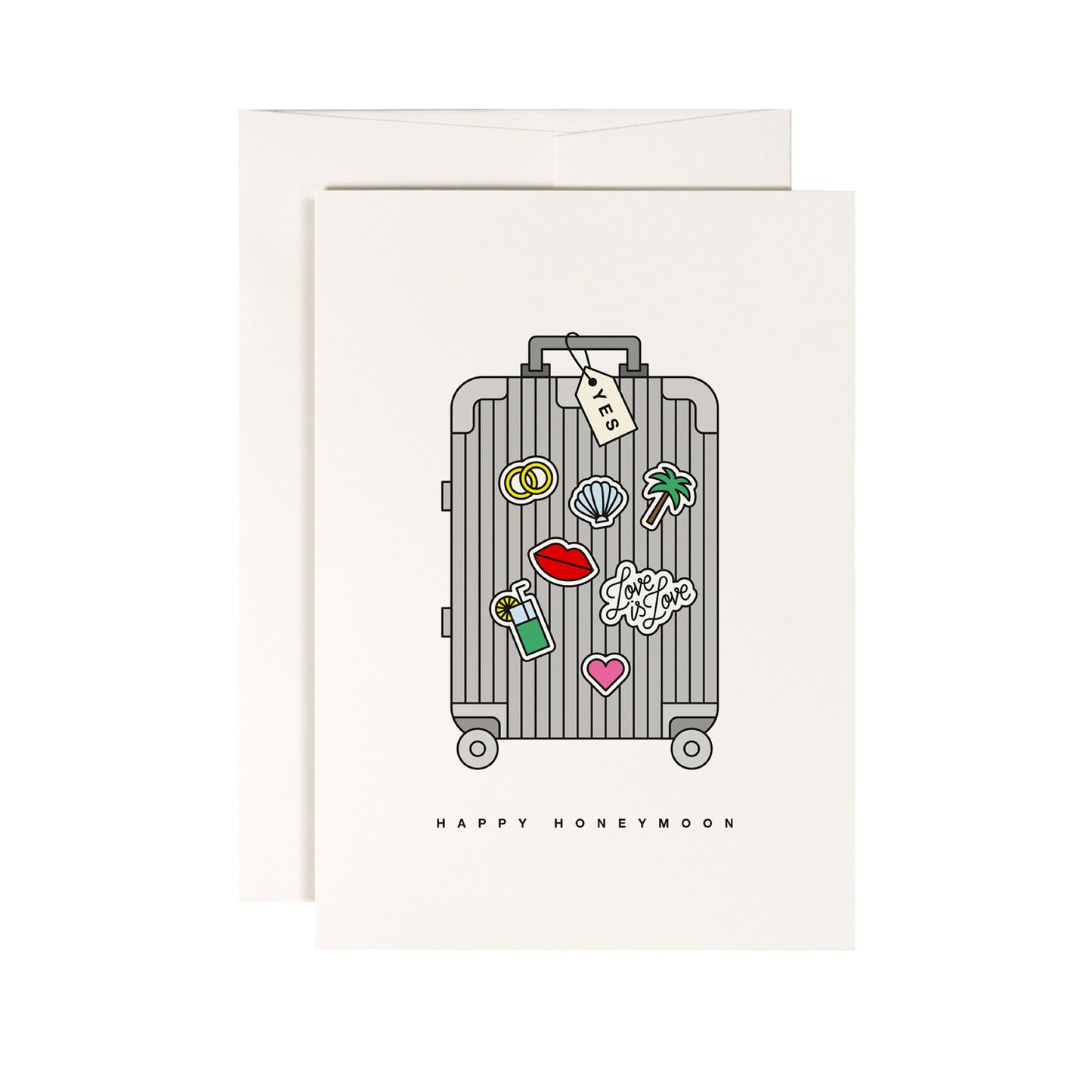 Happy Honeymoon Card