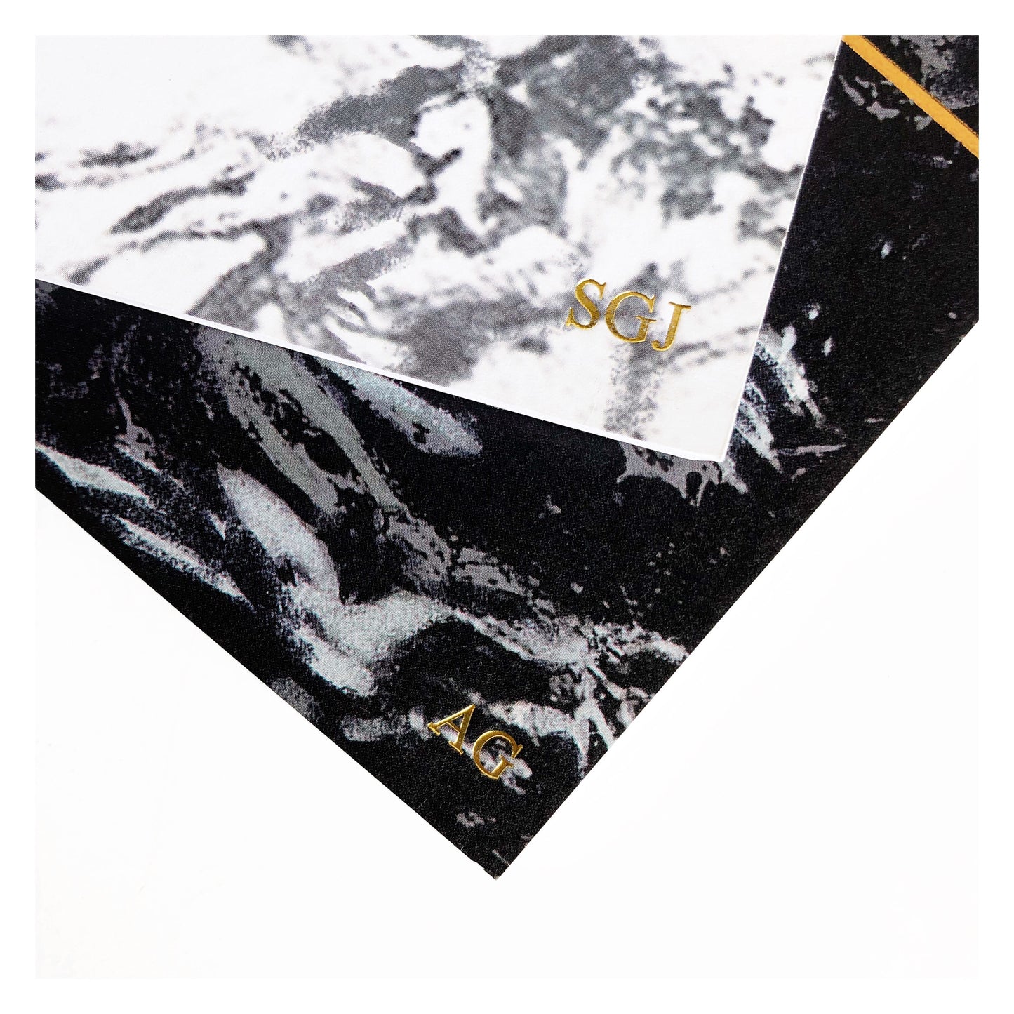 Black Carrara Planner