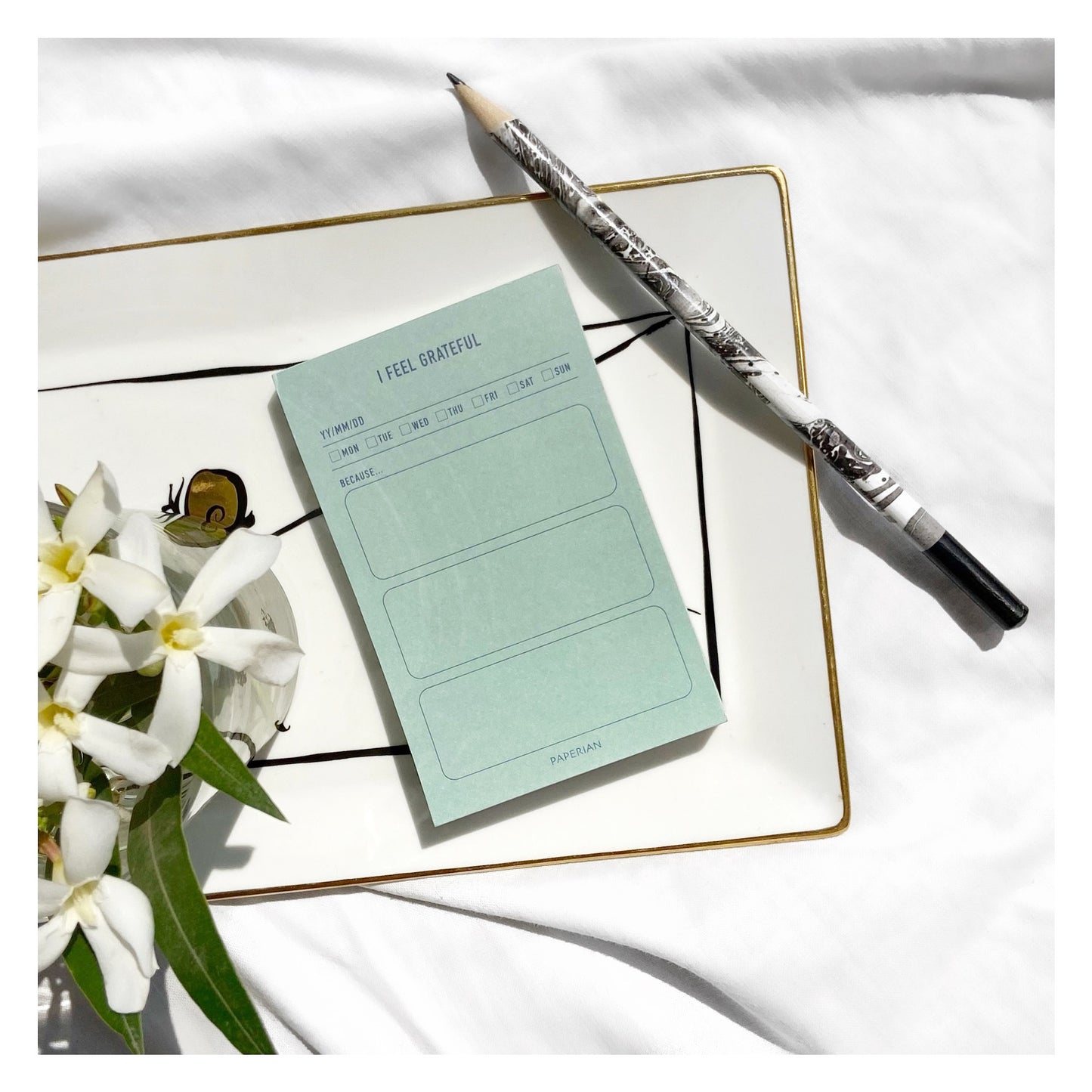 I Feel Grateful Notepad