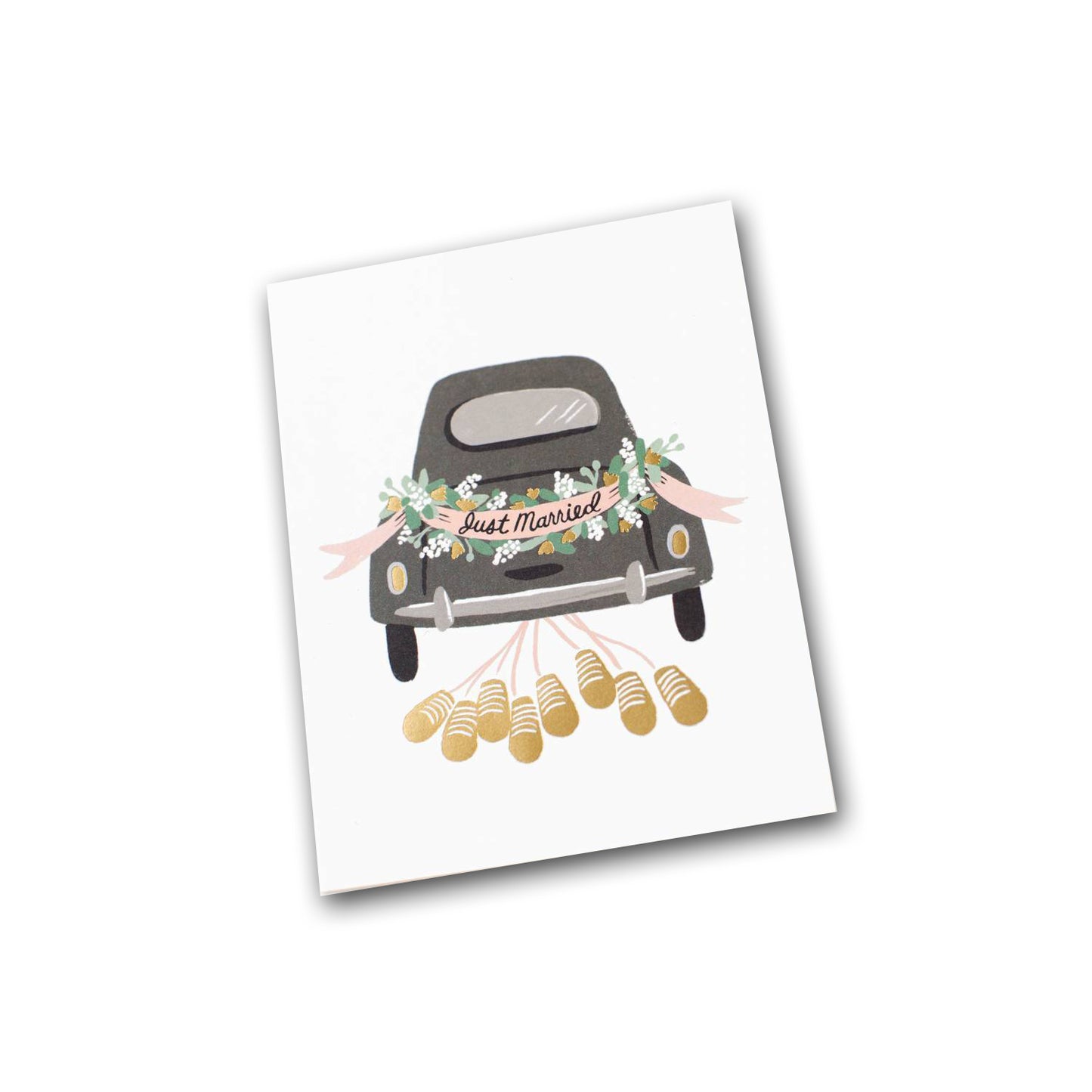 Just Married Getaway Card