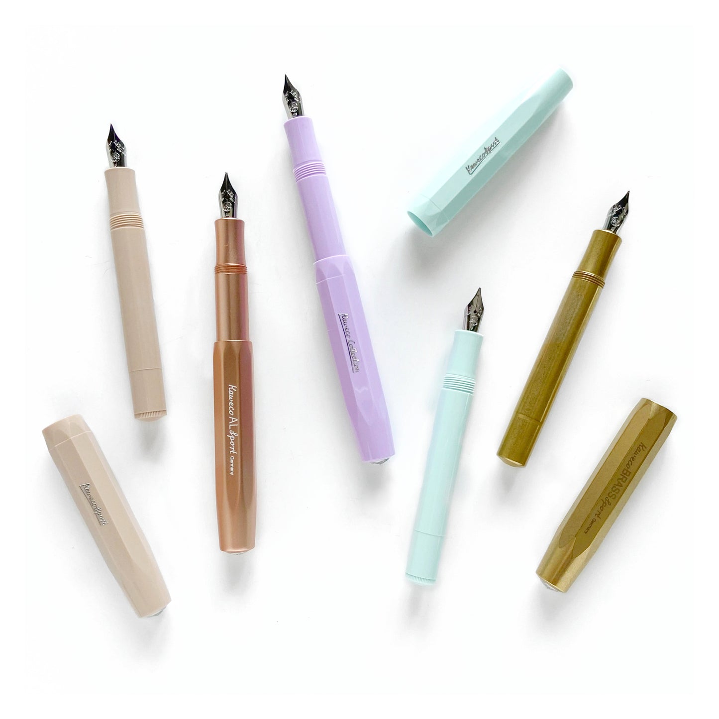 Rosé Gold Aluminium Fountain Pen