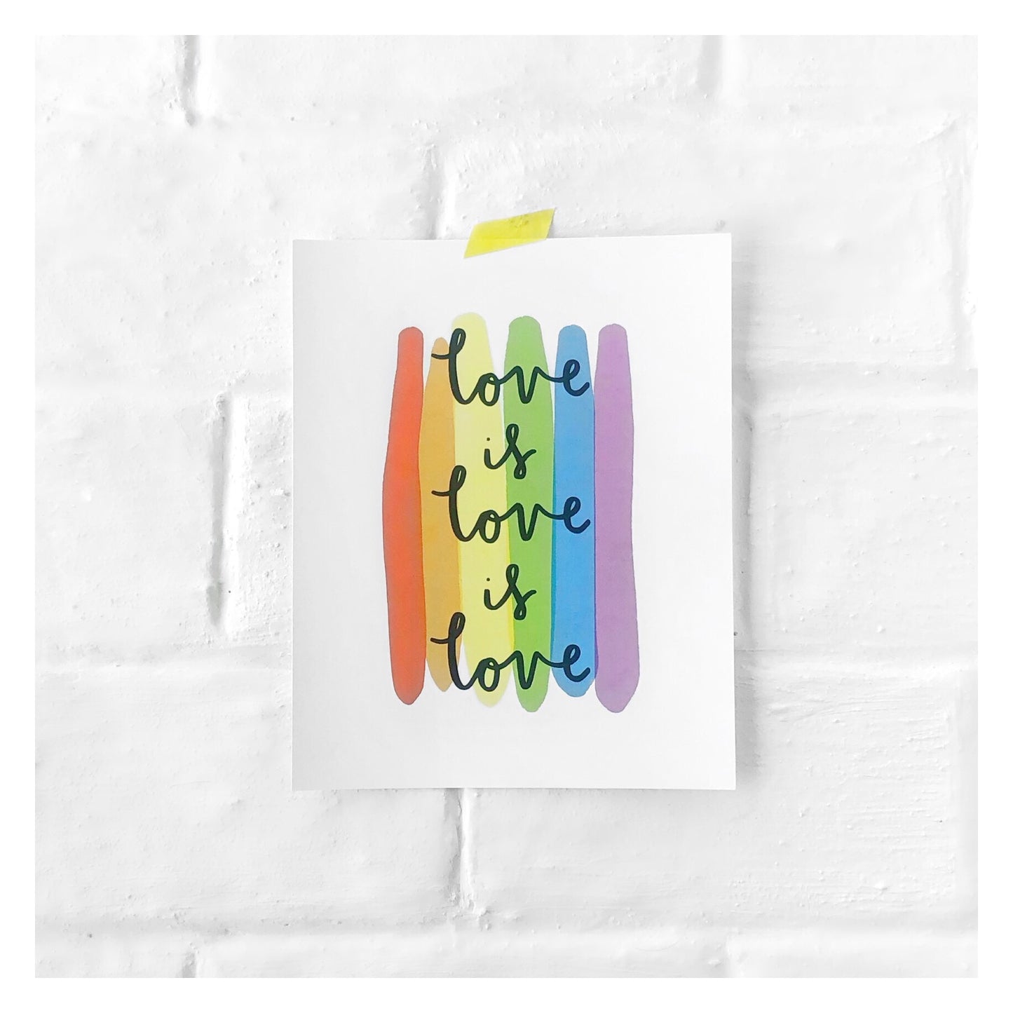 Love is Love Print