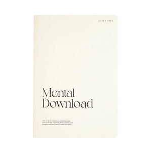 Mental Download Notebook