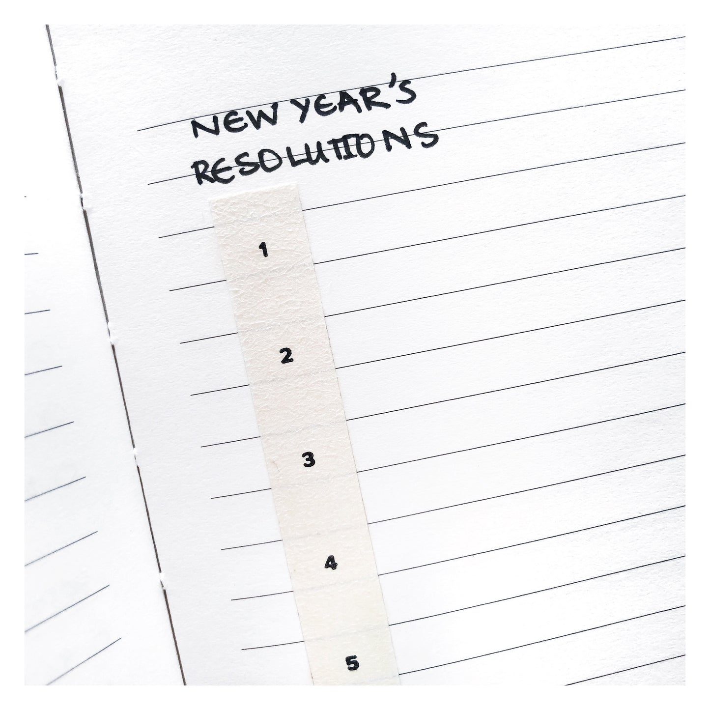 Planner Paper Tape Set