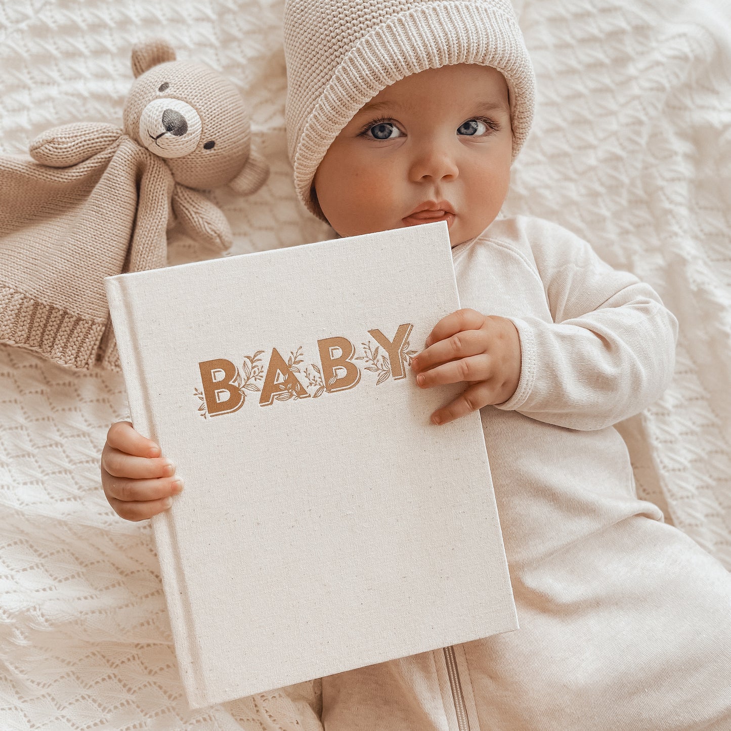 Oatmeal Mini Baby Book