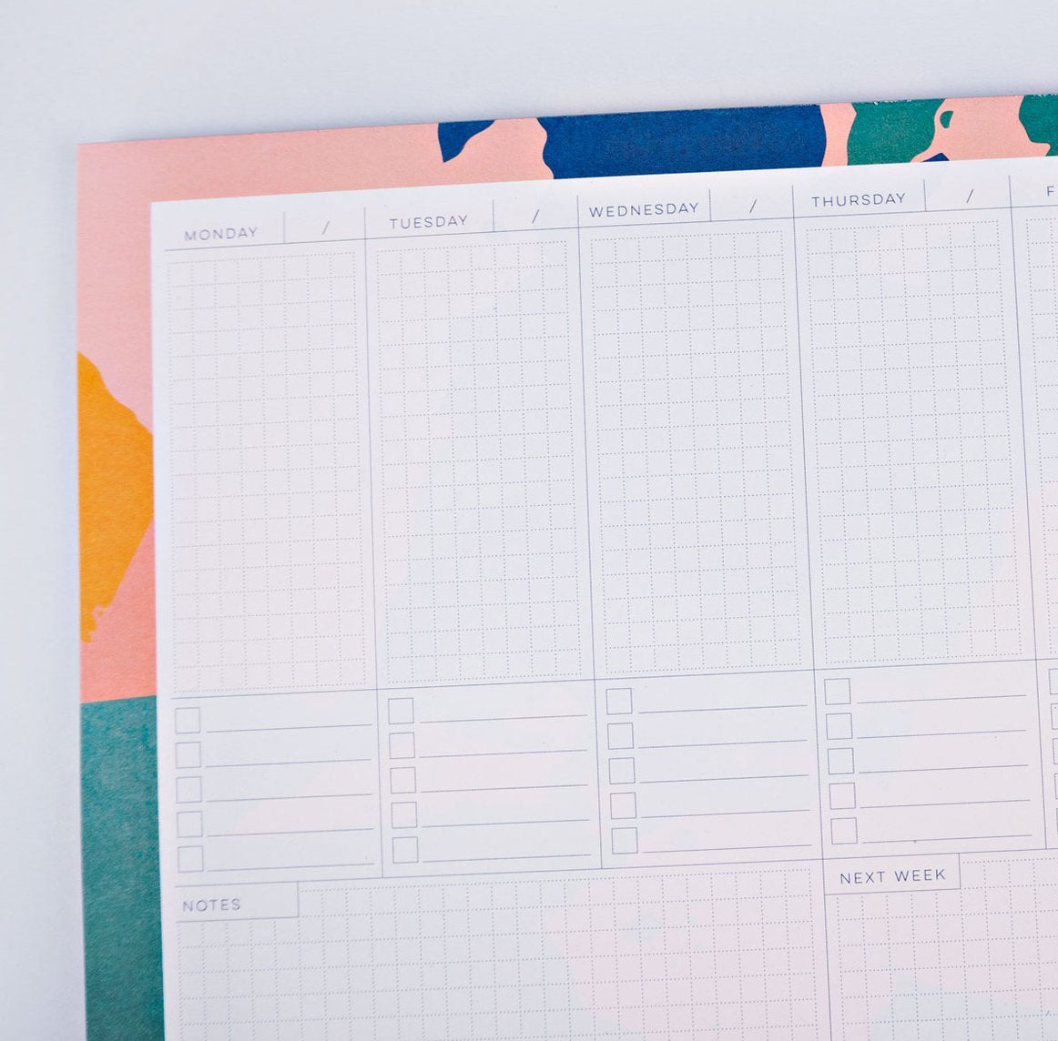 Palette Weekly Planner Pad