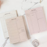 Ivory Monthly Plan Notepad