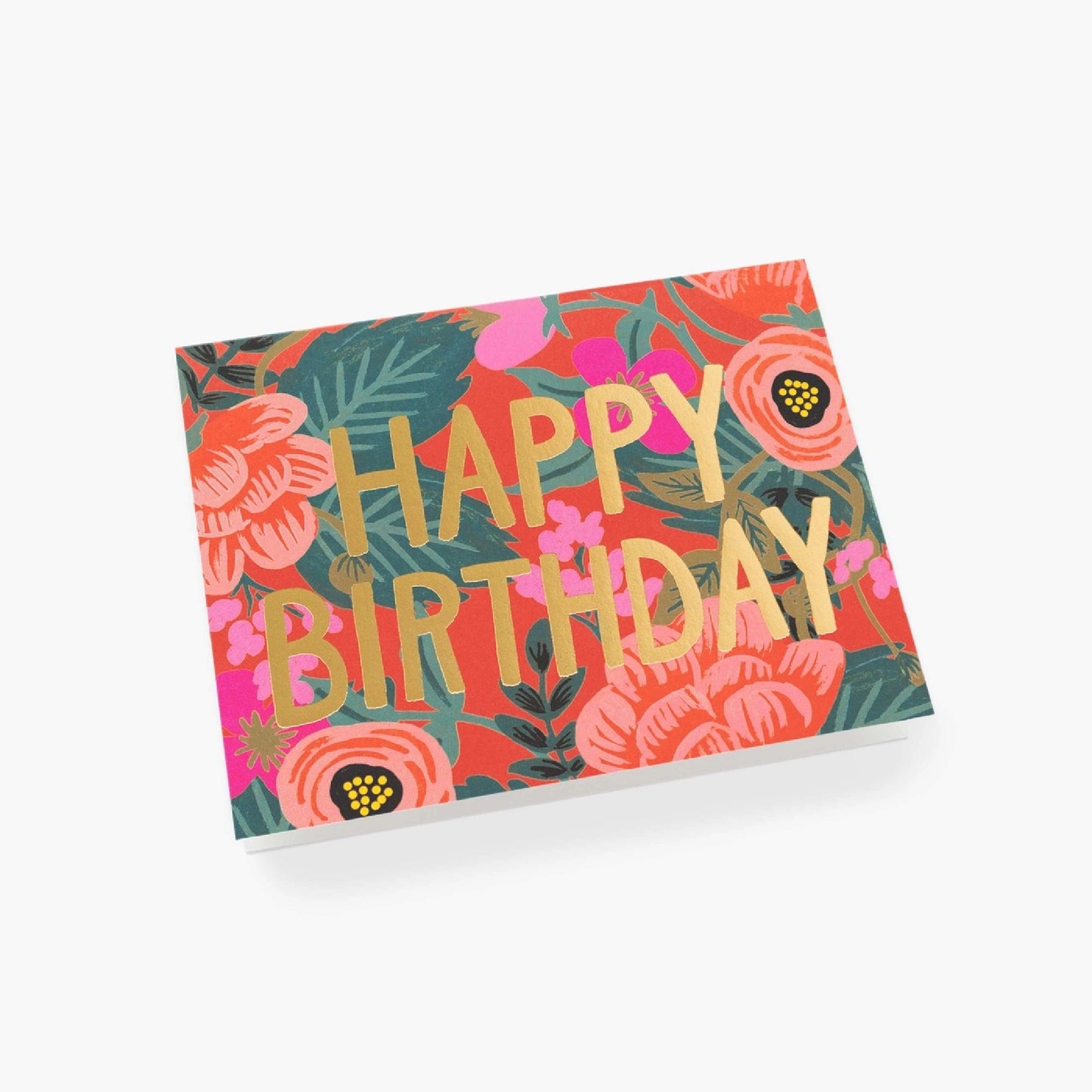 Poppy Birthday Card