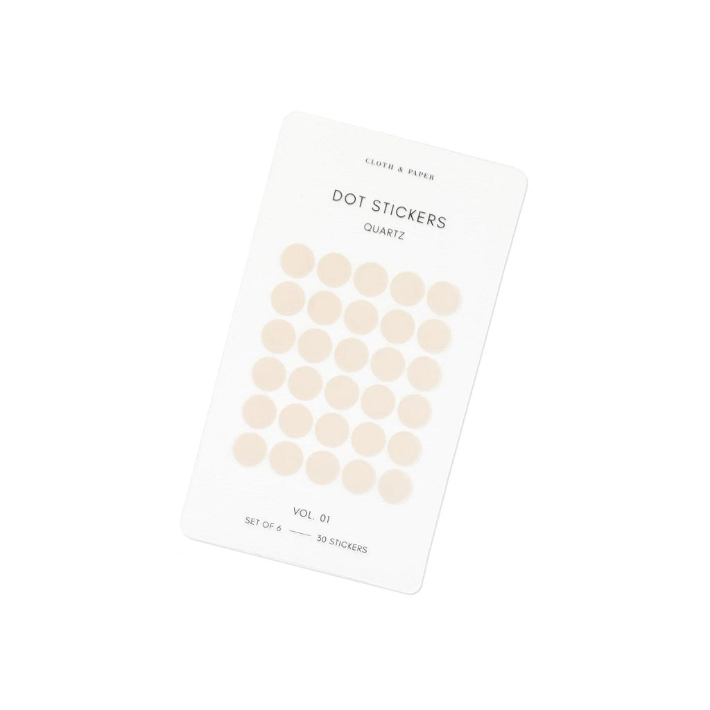 Quartz Mini Shape Sticker Set