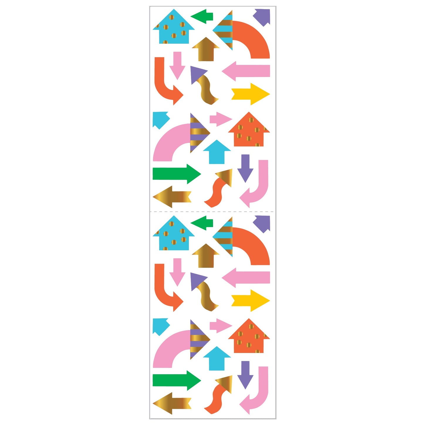 Right This Way Stickers