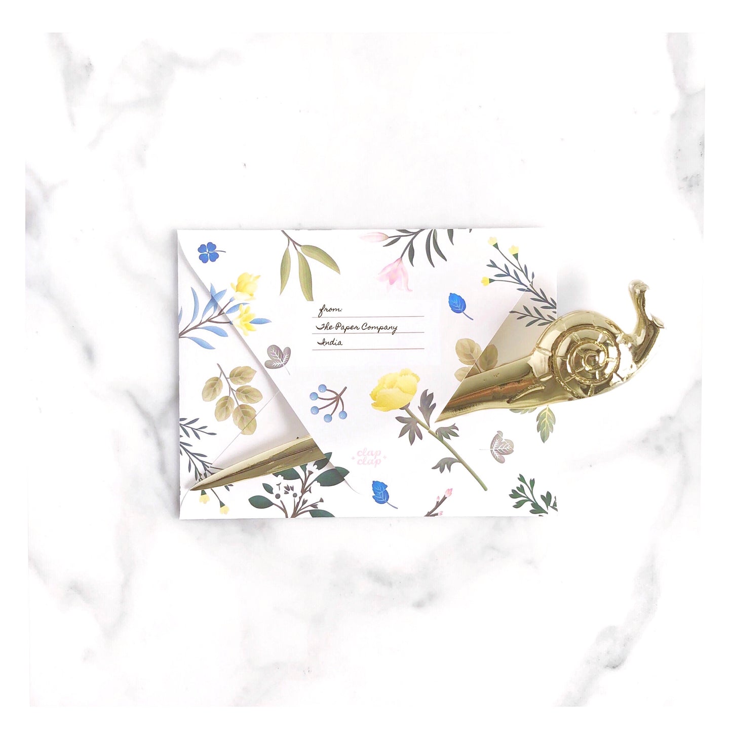 Botanical Thank You Card