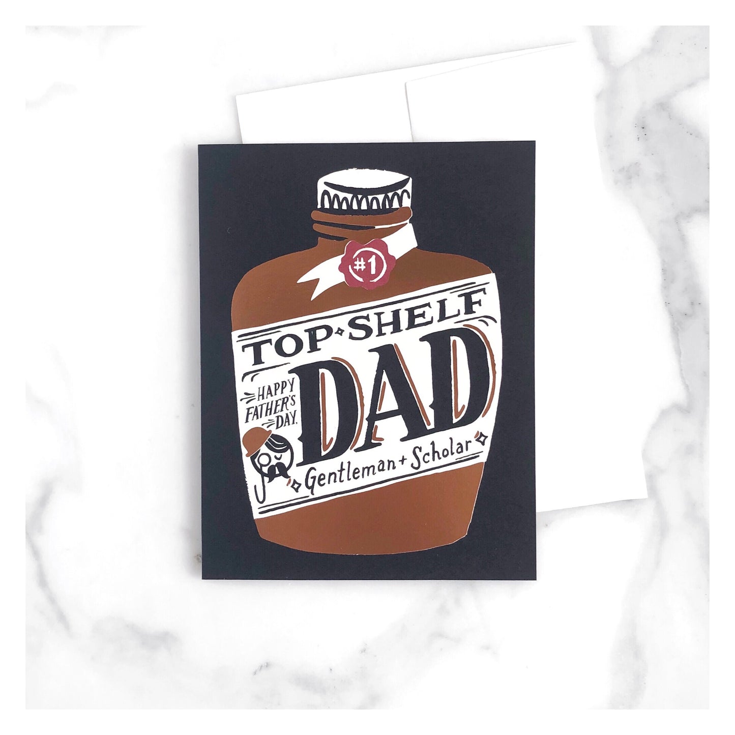 Top Shelf Dad Card