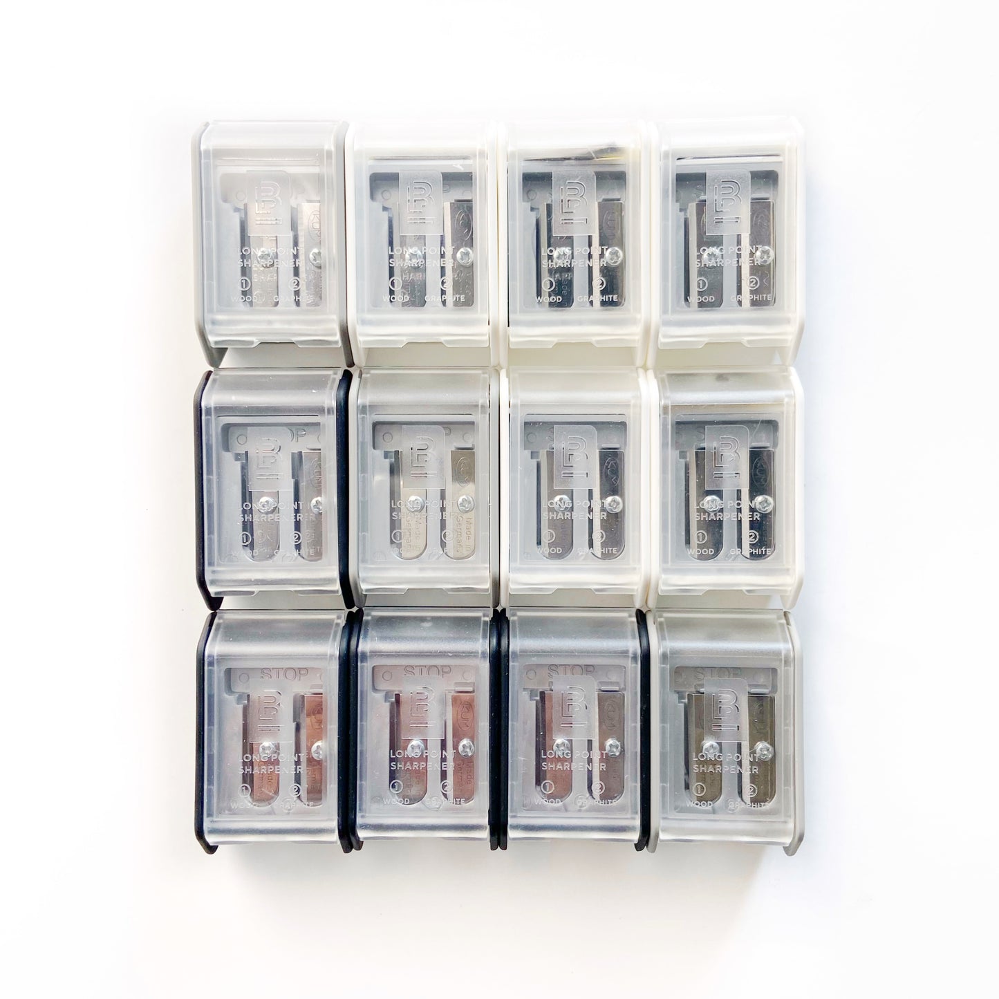 Grey Two-Step Long Point Sharpener