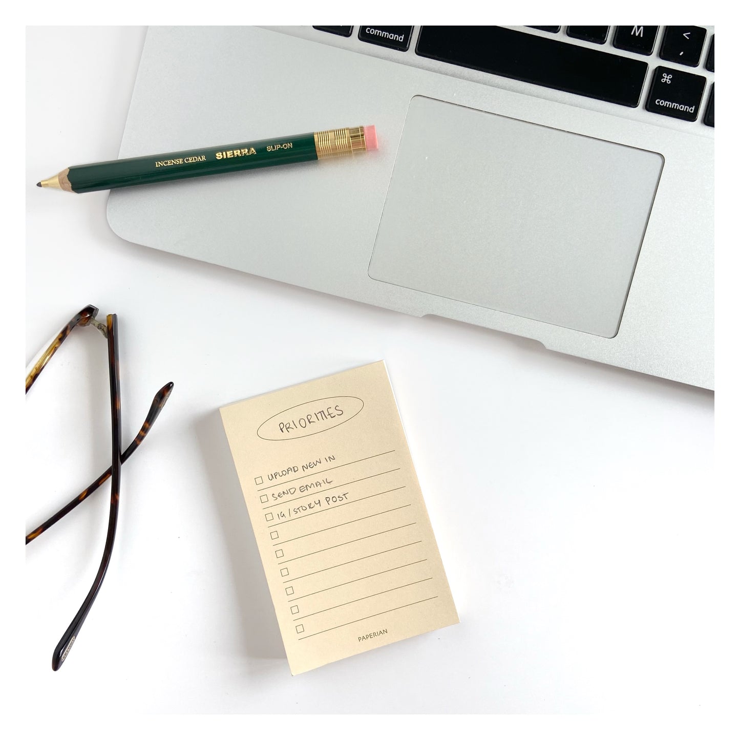 Yellow Blank List Pad