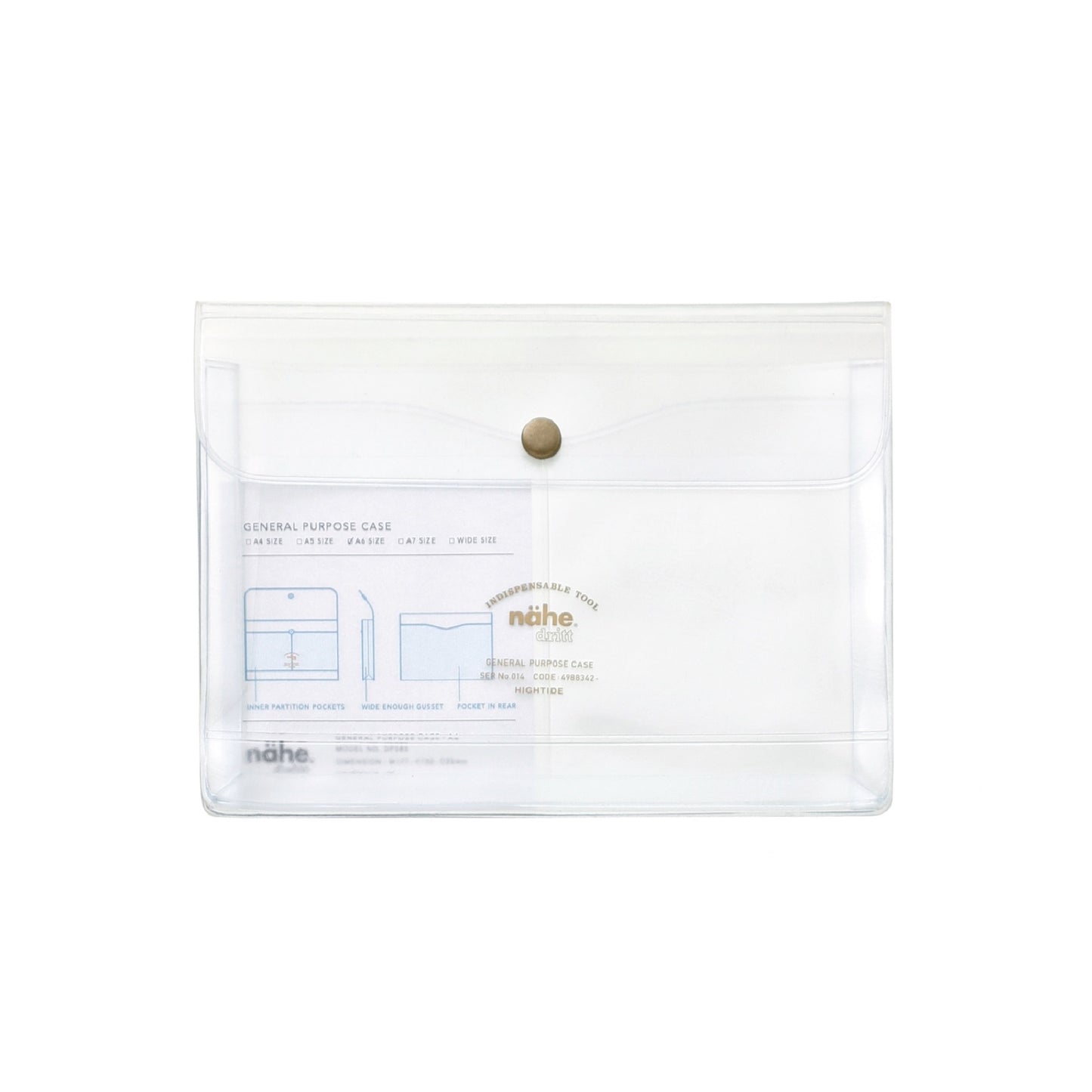 Clear A6 Pocket Case