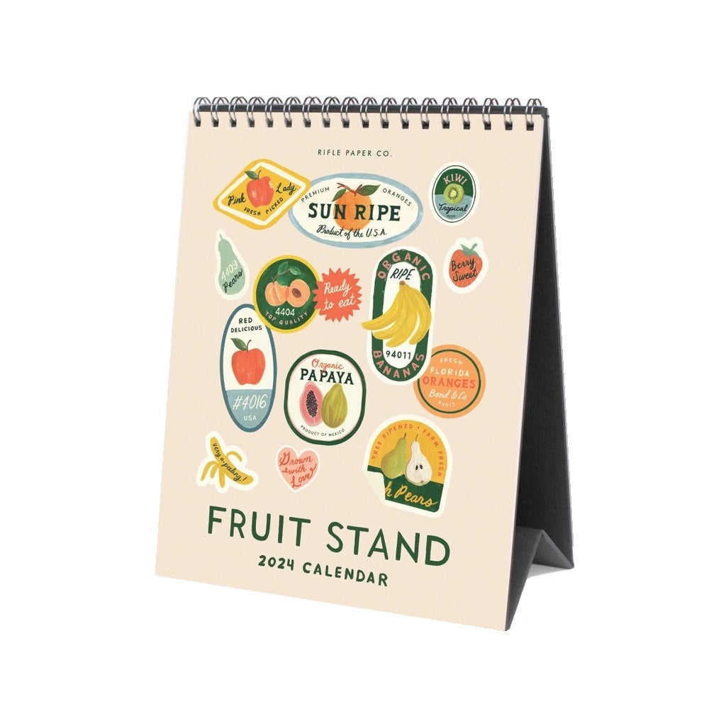 2024 Fruit Stand Desk Calendar – The Paper Company India