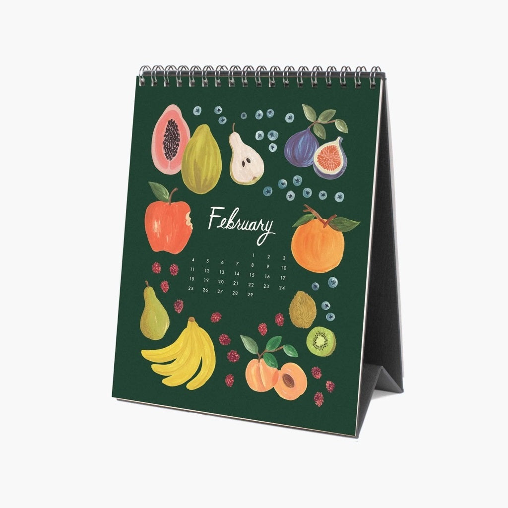 2024 Fruit Stand Desk Calendar The Paper Company India