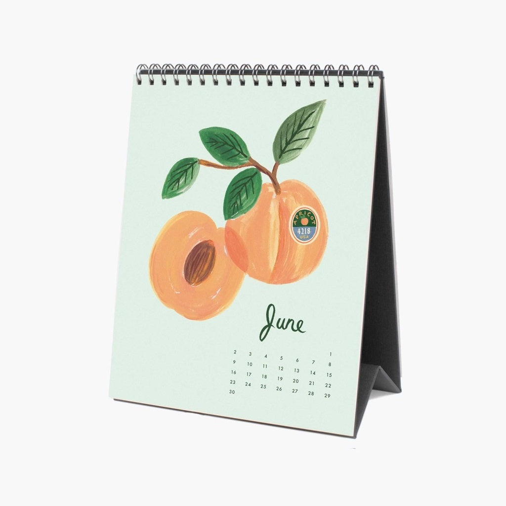 2024 Fruit Stand Desk Calendar The Paper Company India