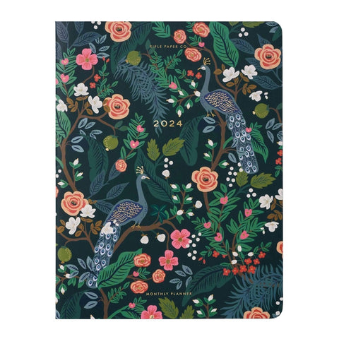 2024 Peacock Monthly Planner