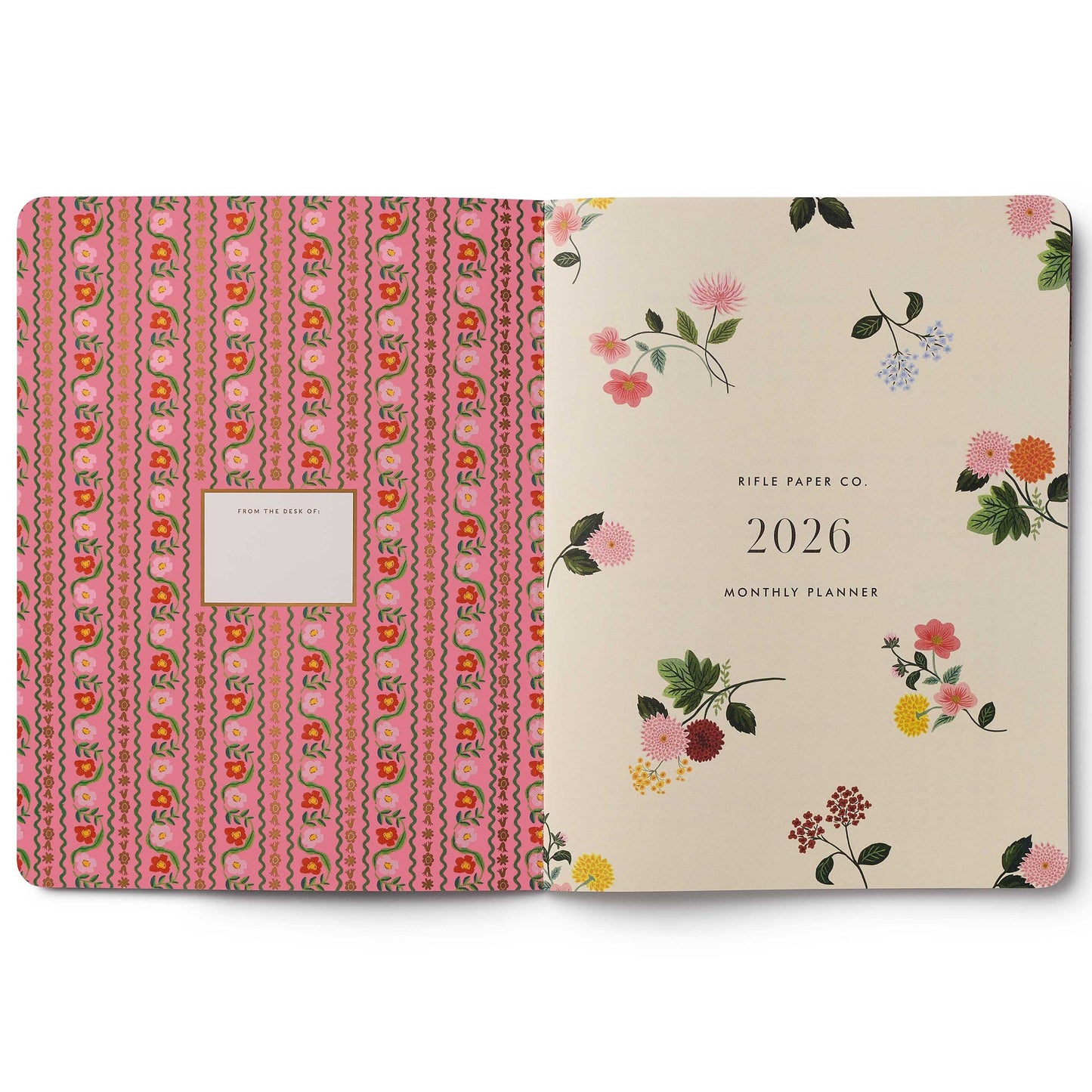 2026 Dahlia Monthly Planner
